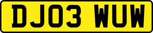 DJ03WUW