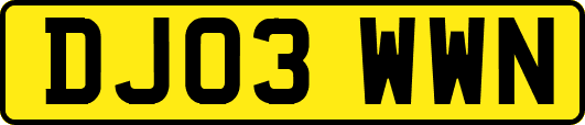 DJ03WWN