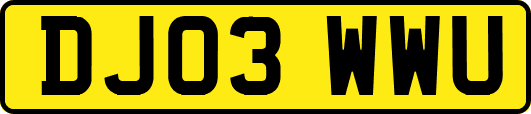 DJ03WWU