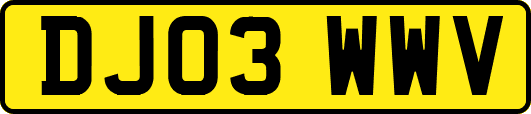 DJ03WWV