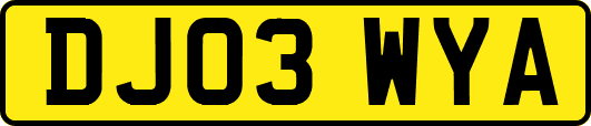 DJ03WYA