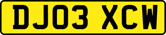 DJ03XCW