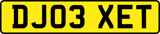 DJ03XET