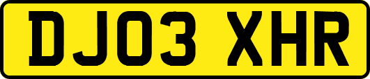 DJ03XHR