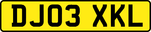 DJ03XKL