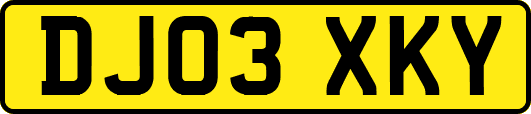 DJ03XKY