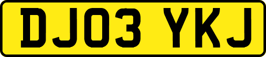 DJ03YKJ
