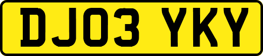 DJ03YKY