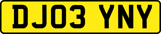 DJ03YNY