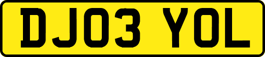 DJ03YOL