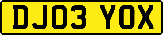 DJ03YOX