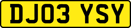DJ03YSY