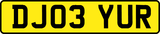DJ03YUR