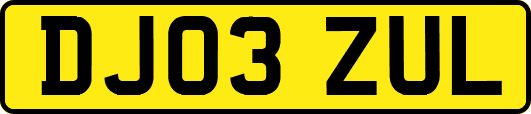 DJ03ZUL