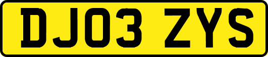 DJ03ZYS