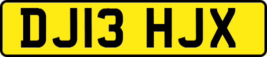 DJ13HJX
