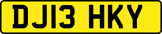 DJ13HKY