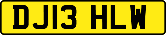 DJ13HLW
