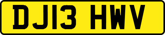 DJ13HWV