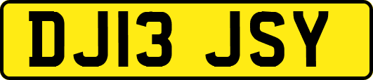 DJ13JSY