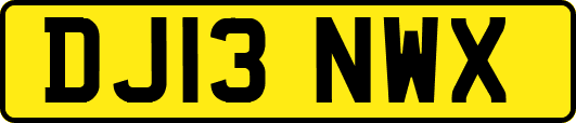 DJ13NWX