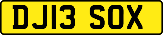 DJ13SOX