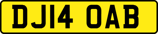 DJ14OAB