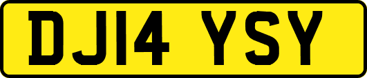 DJ14YSY