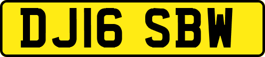 DJ16SBW