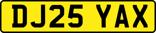 DJ25YAX