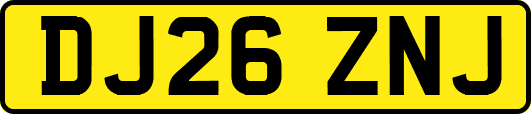 DJ26ZNJ