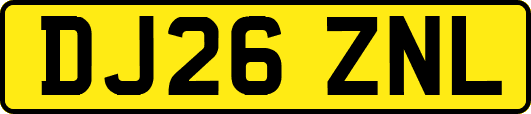 DJ26ZNL