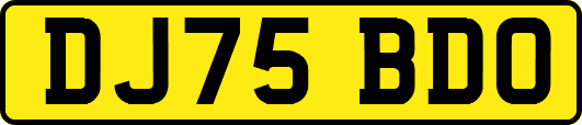 DJ75BDO