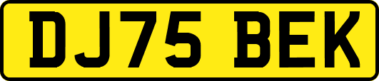 DJ75BEK