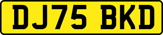DJ75BKD