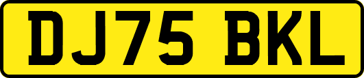 DJ75BKL