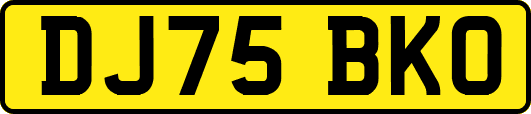 DJ75BKO