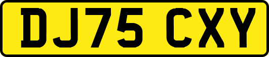 DJ75CXY