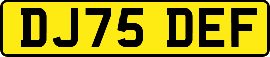 DJ75DEF