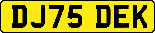 DJ75DEK