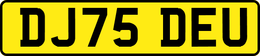 DJ75DEU