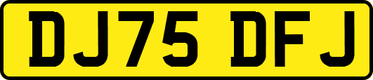 DJ75DFJ