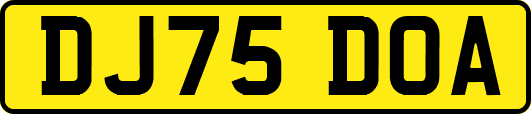 DJ75DOA