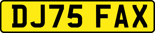 DJ75FAX