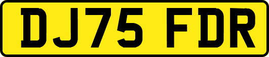 DJ75FDR