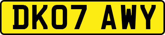 DK07AWY