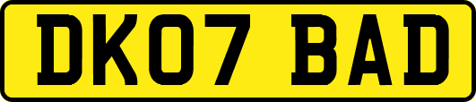 DK07BAD
