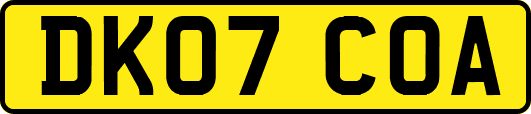 DK07COA