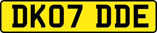 DK07DDE