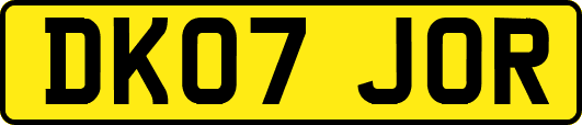 DK07JOR